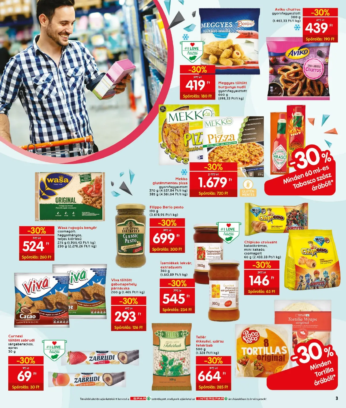 Interspar akciós újság 01.27–02.02 – 3. oldal