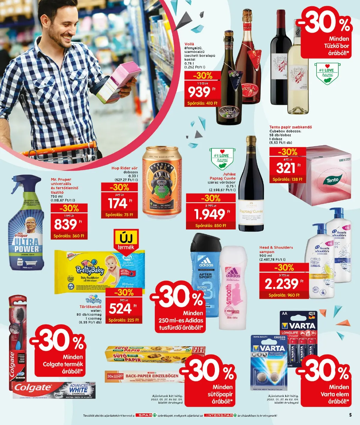 Interspar akciós újság 01.27–02.02 – 7. oldal