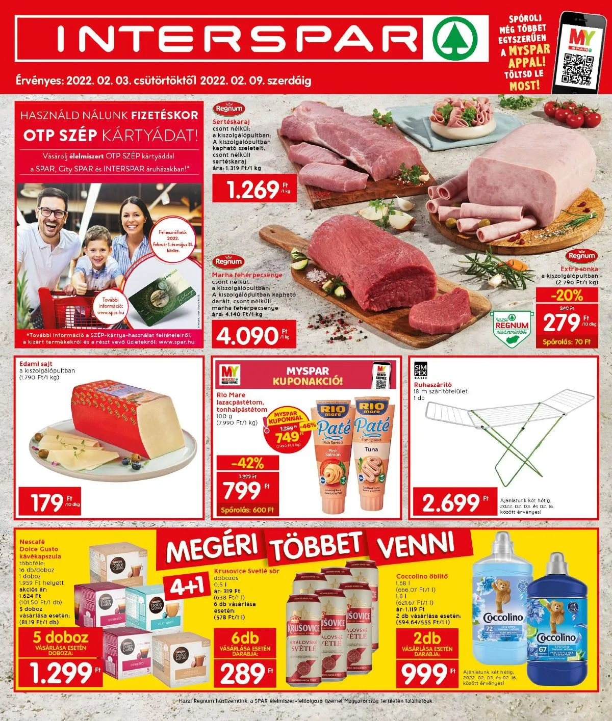 Interspar akciós újság 02.03–02.09