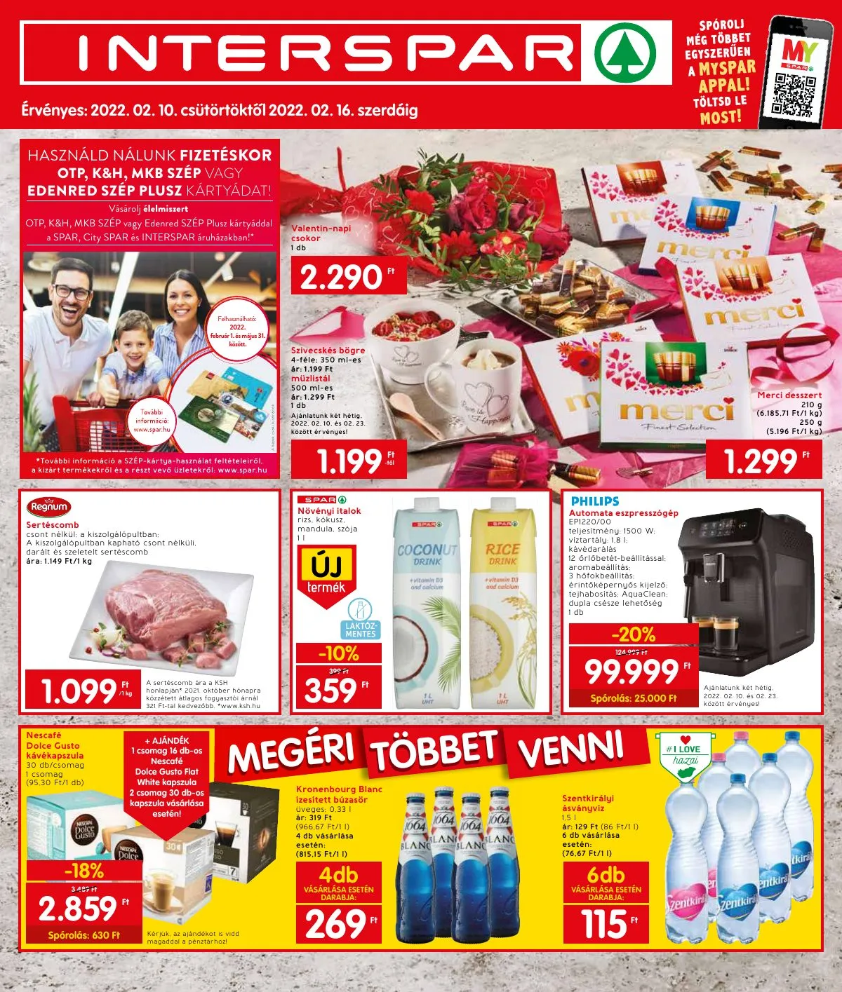 Interspar akciós újság 02.10–02.16
