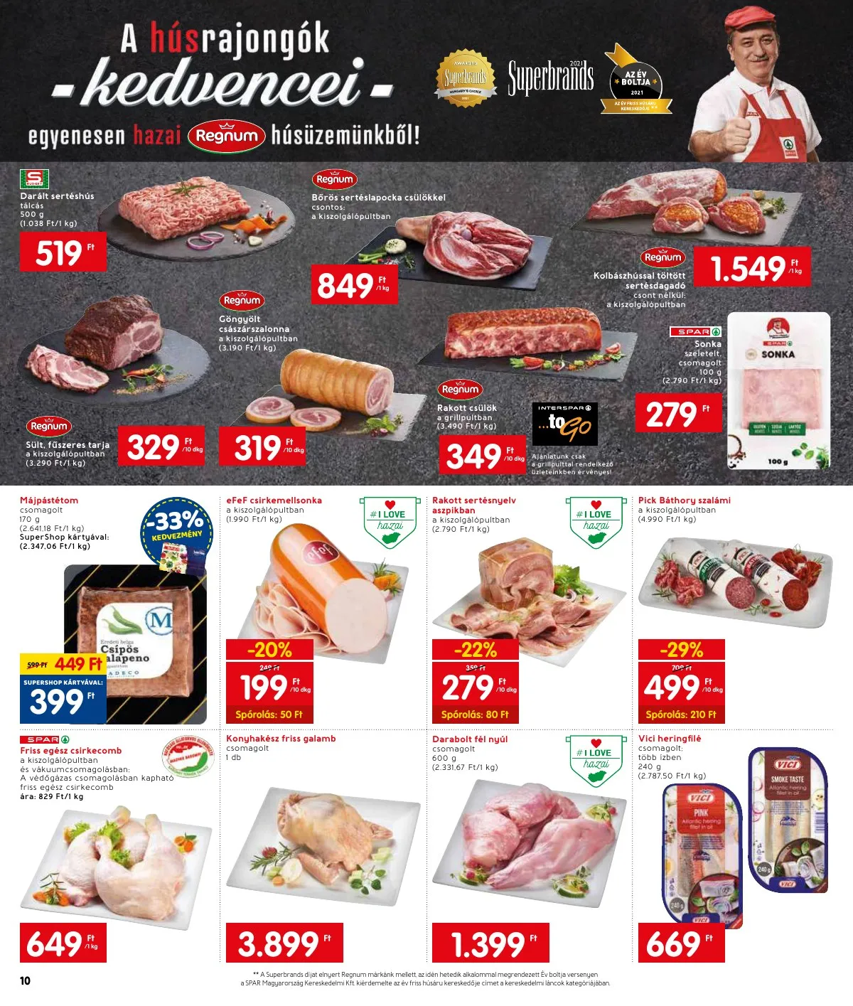 Interspar akciós újság 02.10–02.16 – 14. oldal