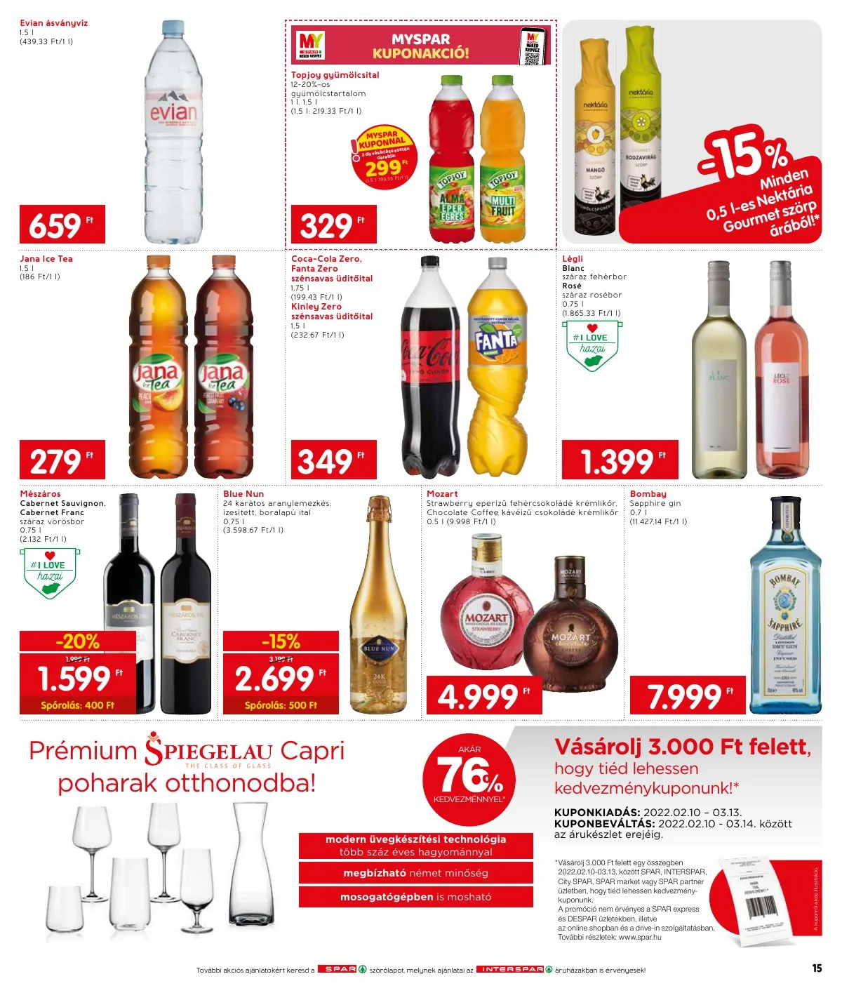 Interspar akciós újság 02.10–02.16 – 21. oldal