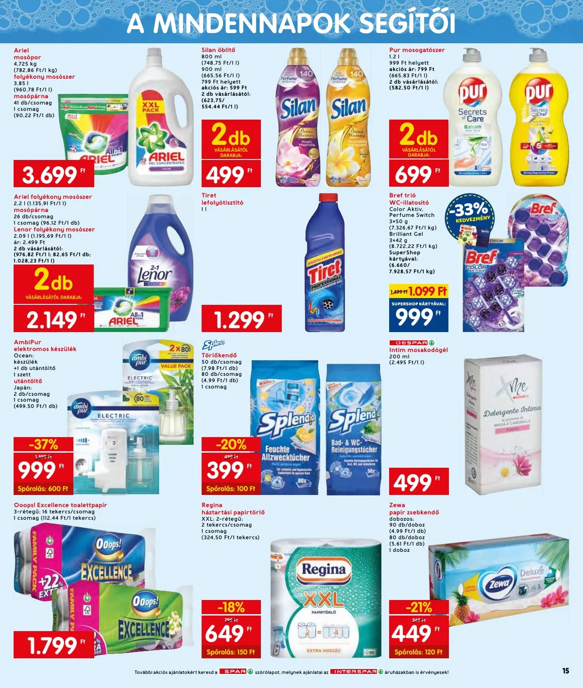 Interspar akciós újság 02.17–02.23 – 21. oldal