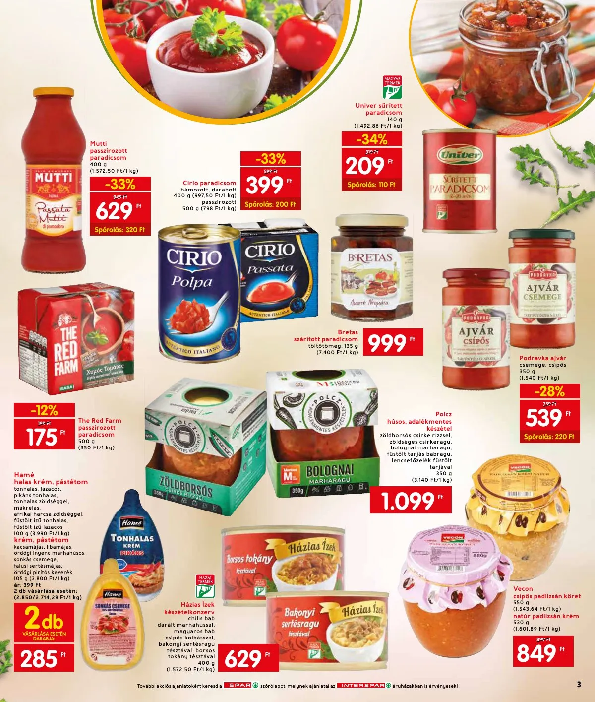 Interspar akciós újság 02.17–02.23 – 3. oldal