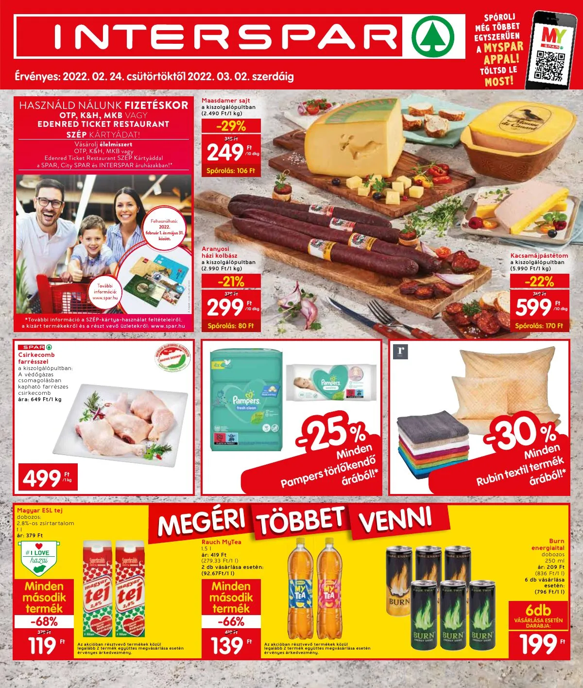Interspar akciós újság 02.24–03.02
