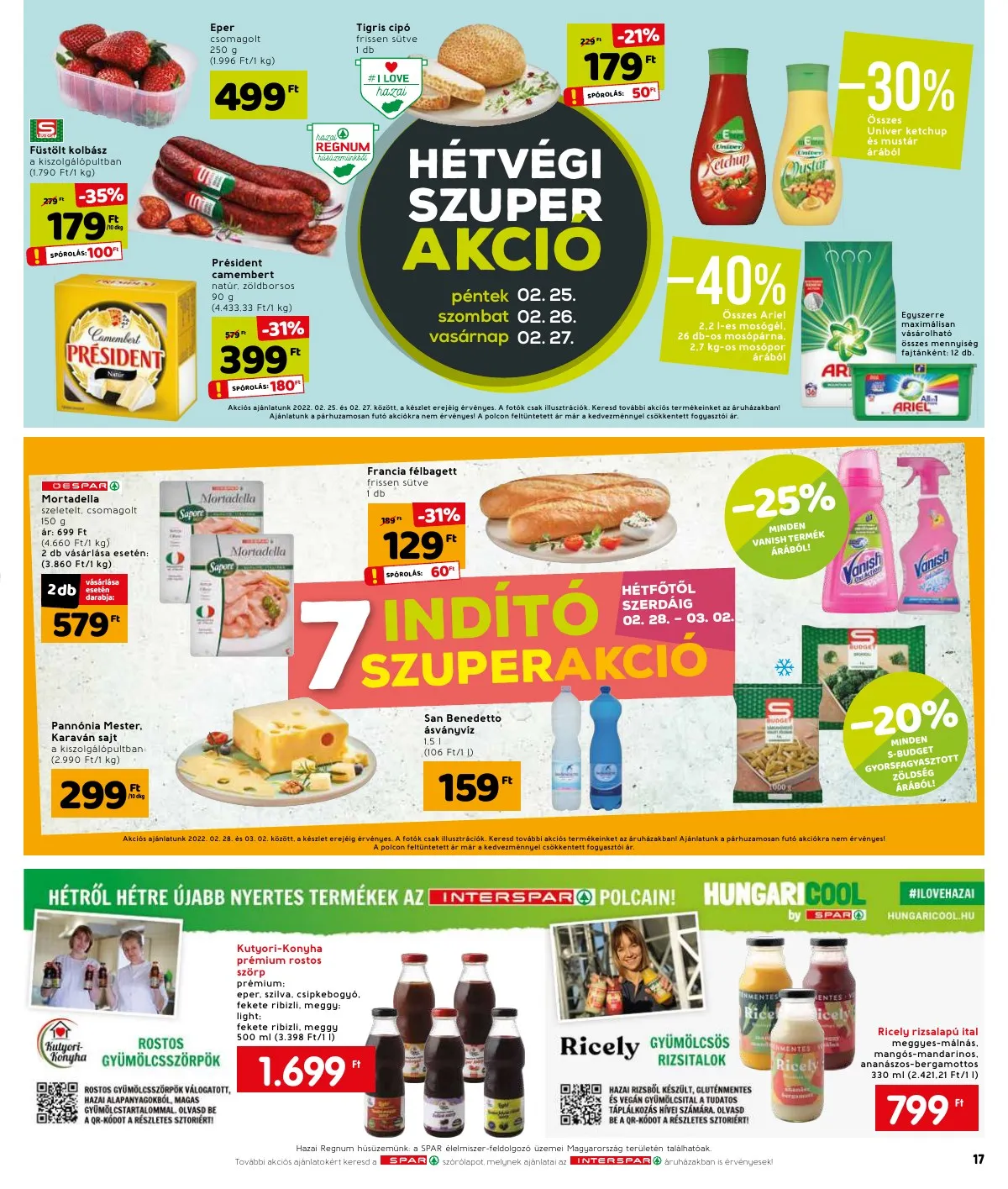 Interspar akciós újság 02.24–03.02 – 23. oldal
