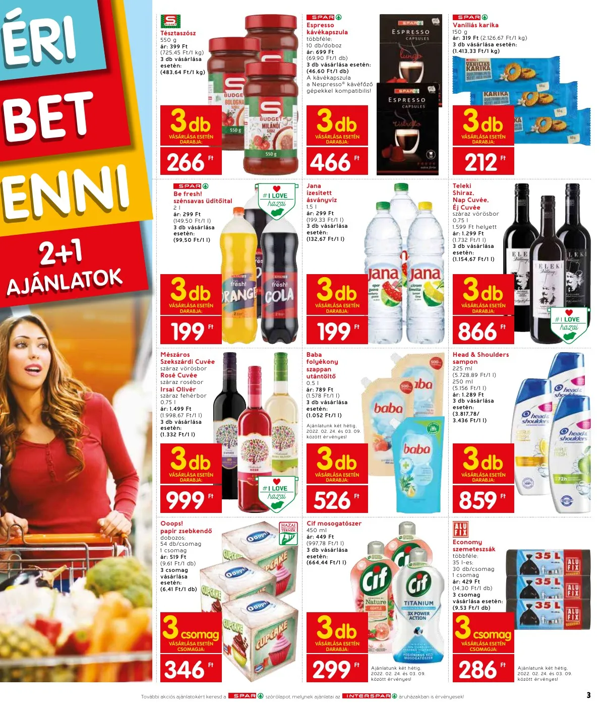 Interspar akciós újság 02.24–03.02 – 3. oldal
