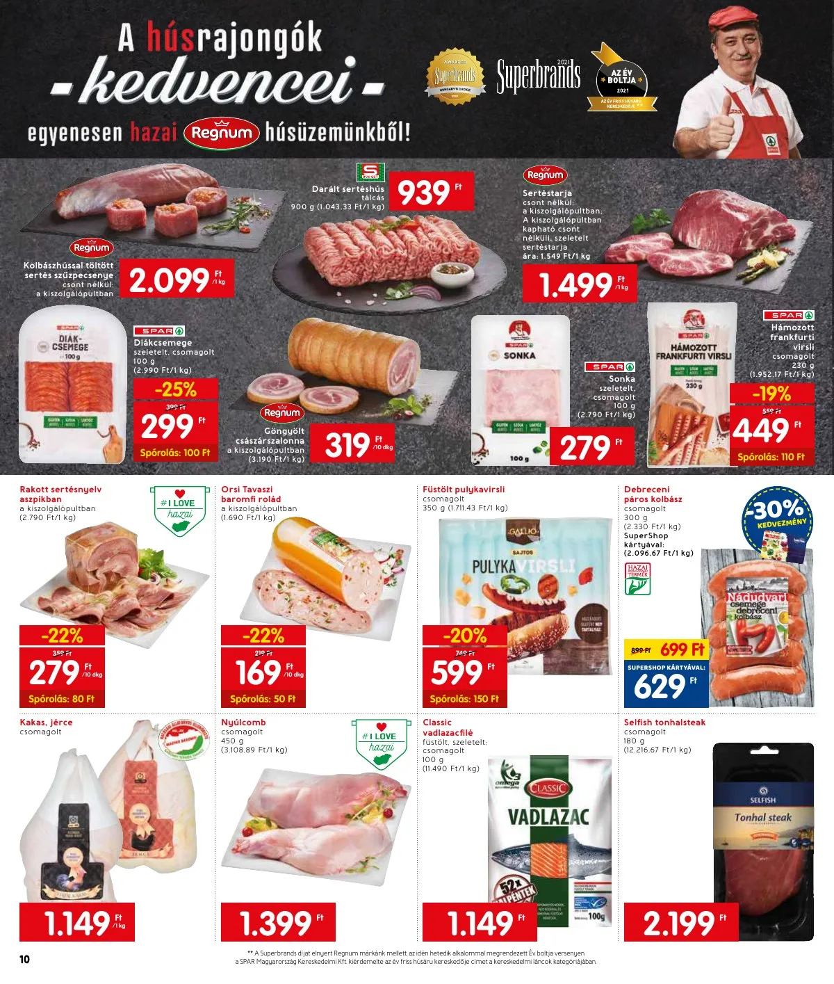 Interspar akciós újság 03.10–03.16 – 16. oldal
