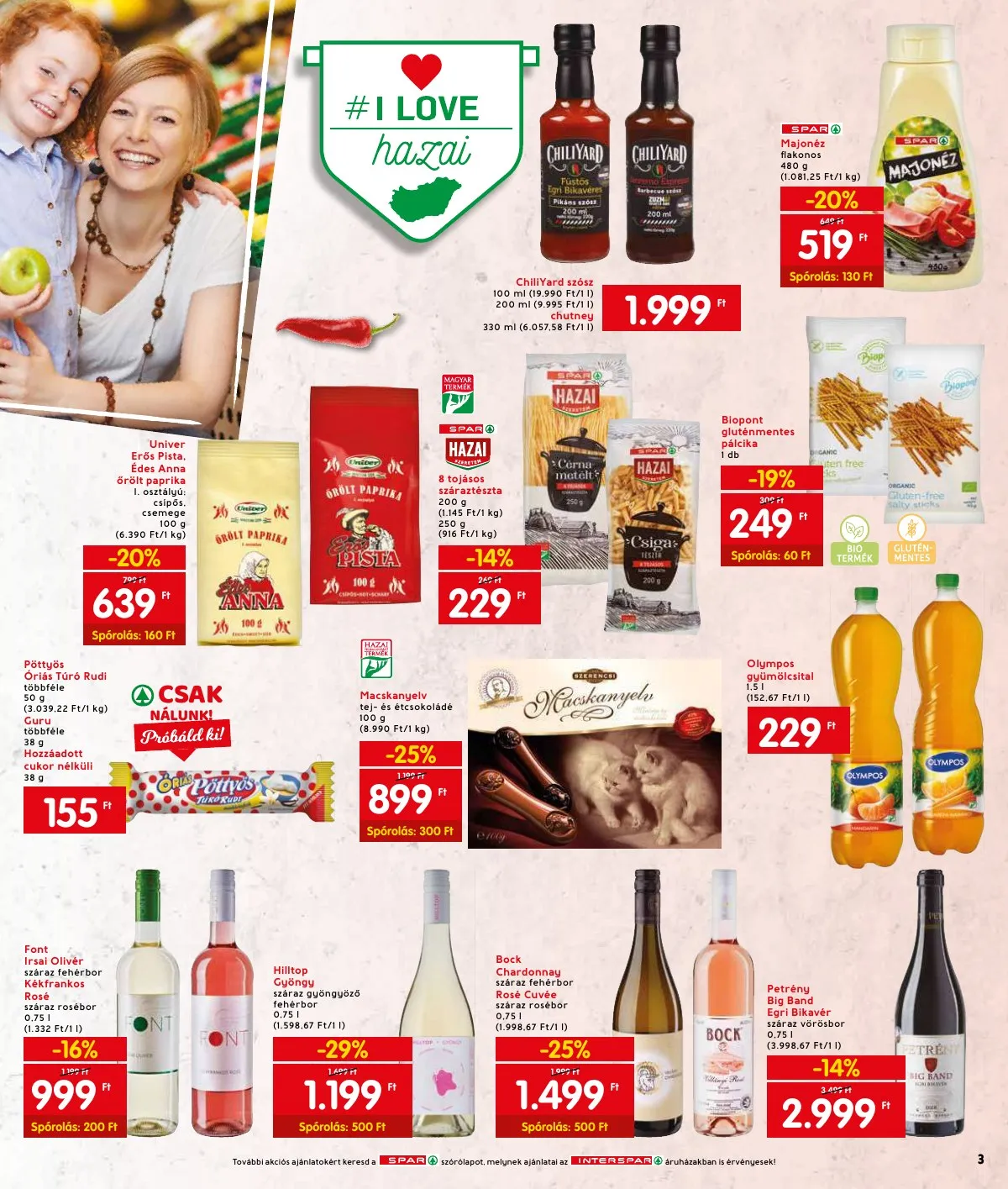 Interspar akciós újság 03.10–03.16 – 3. oldal
