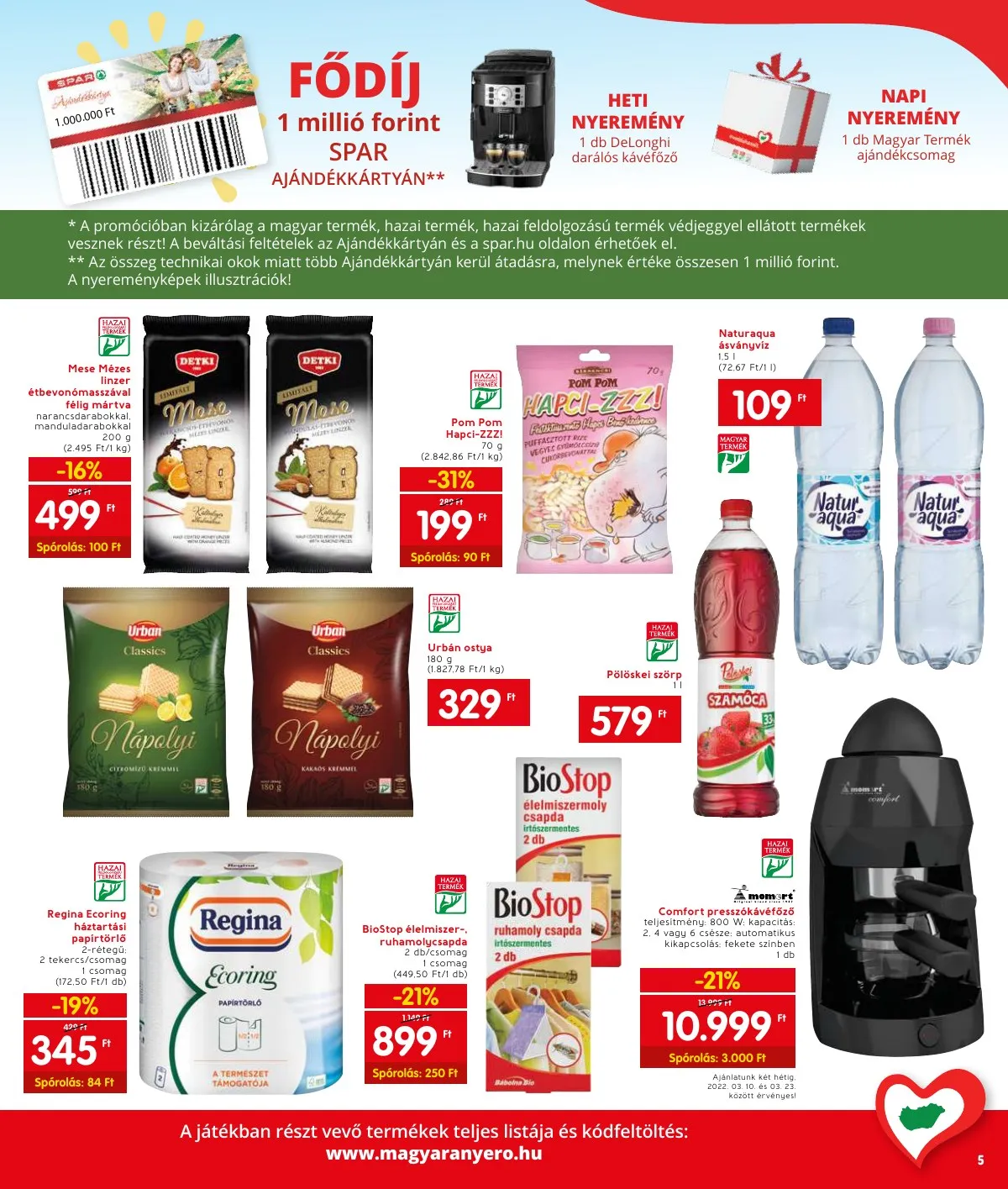 Interspar akciós újság 03.10–03.16 – 7. oldal