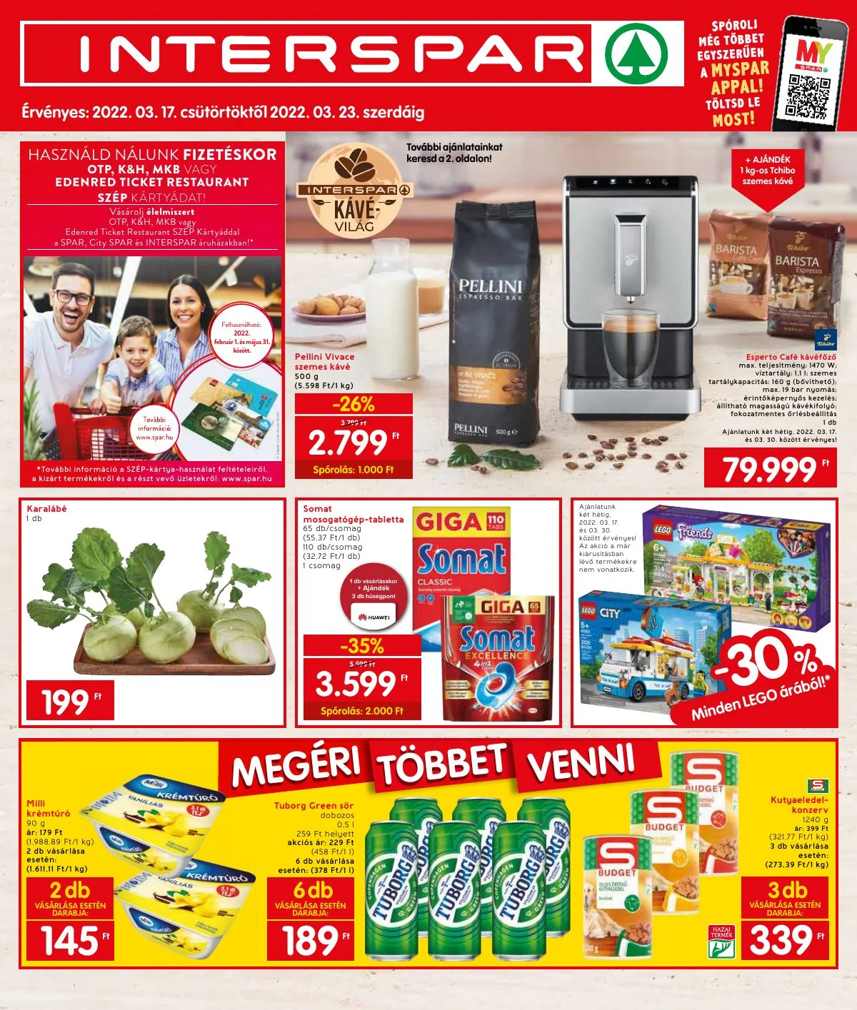 Interspar akciós újság 03.17–03.23
