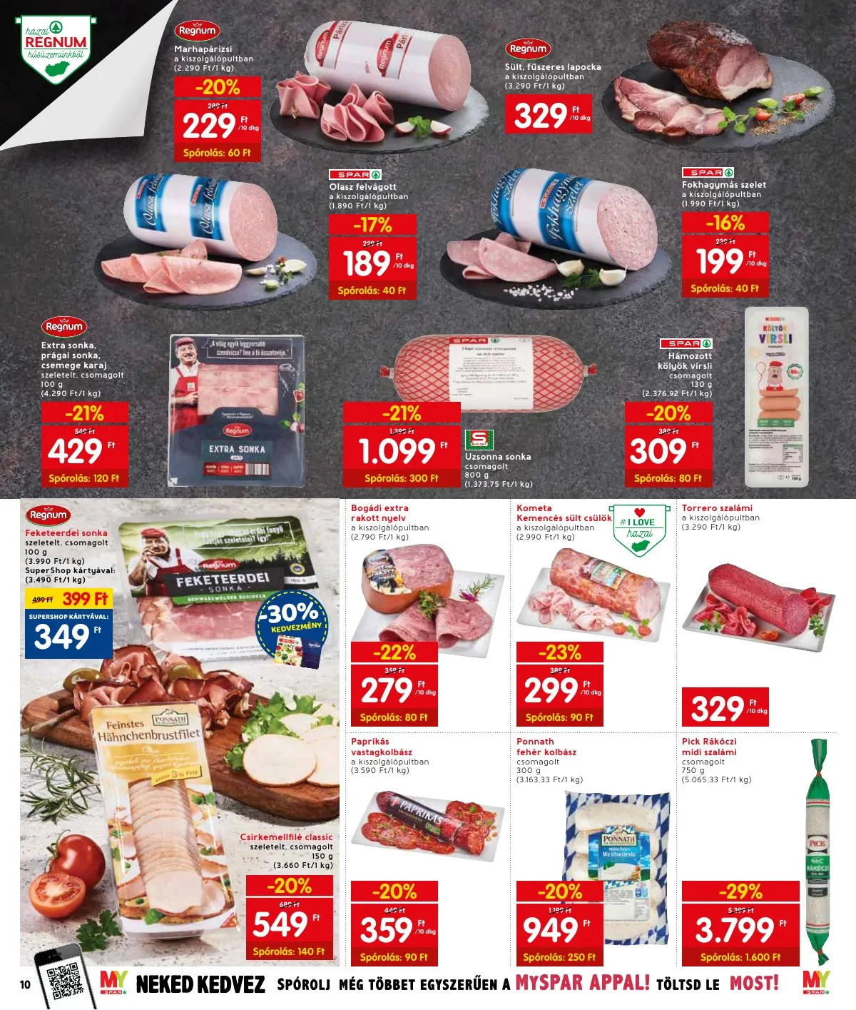 Interspar akciós újság 03.17–03.23 – 16. oldal