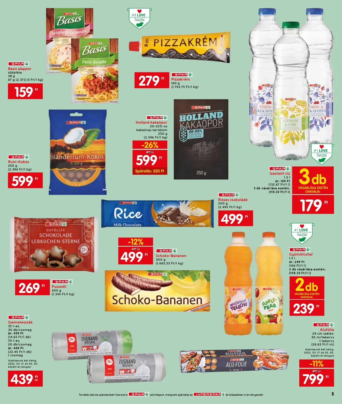 Interspar akciós újság 03.17–03.23 – 7. oldal