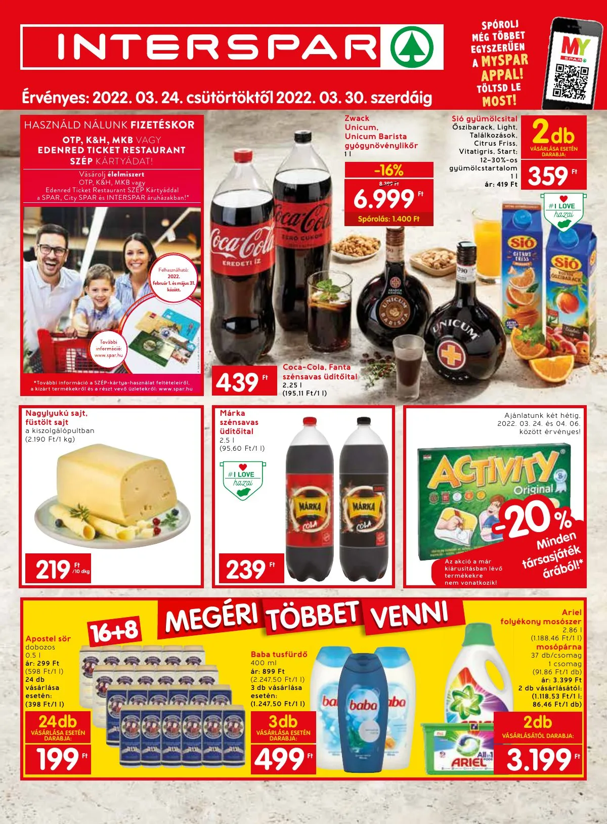Interspar akciós újság 03.24–03.30