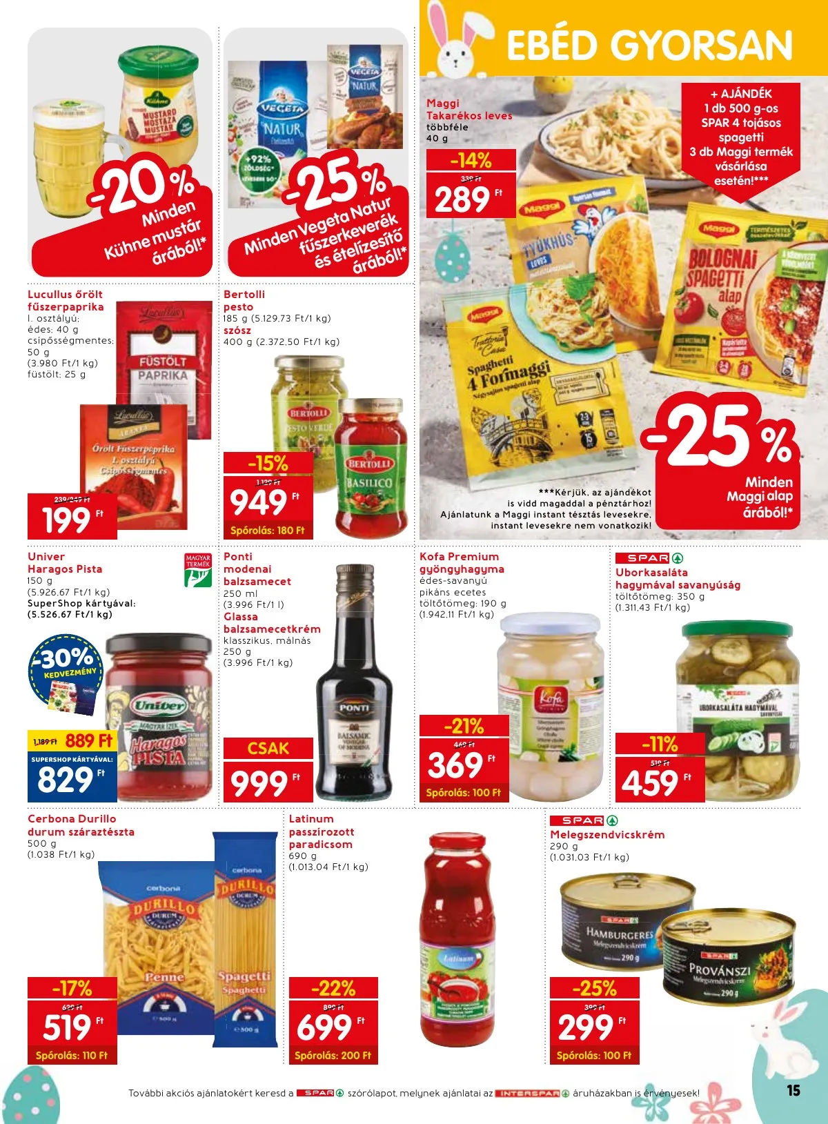 Interspar akciós újság 03.31–04.06 – 17. oldal