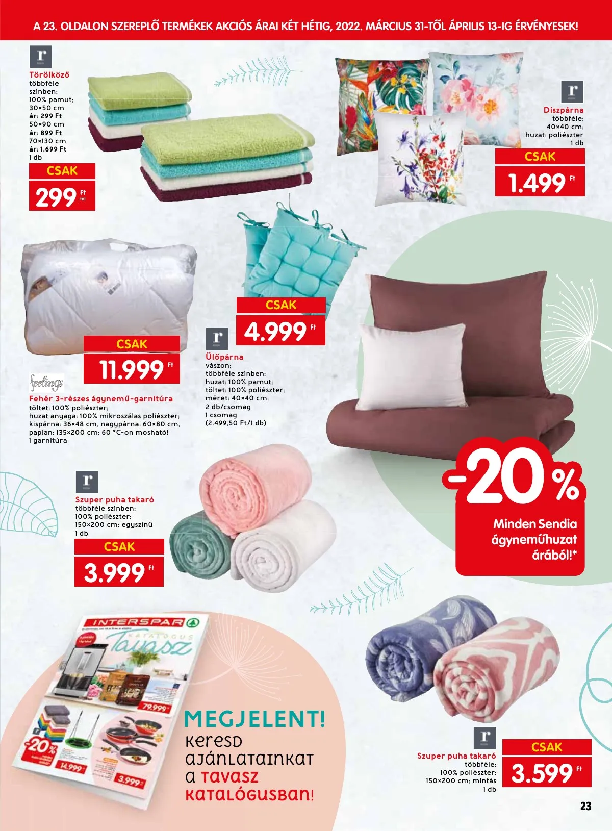 Interspar akciós újság 03.31–04.06 – 25. oldal