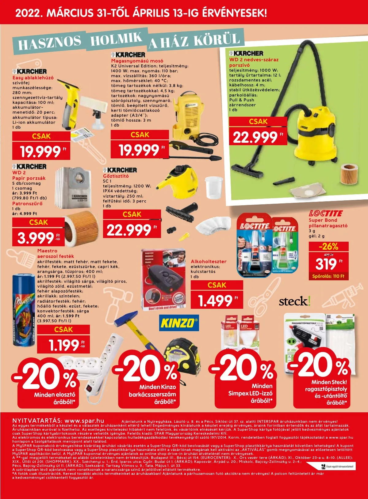 Interspar akciós újság 03.31–04.06 – 31. oldal