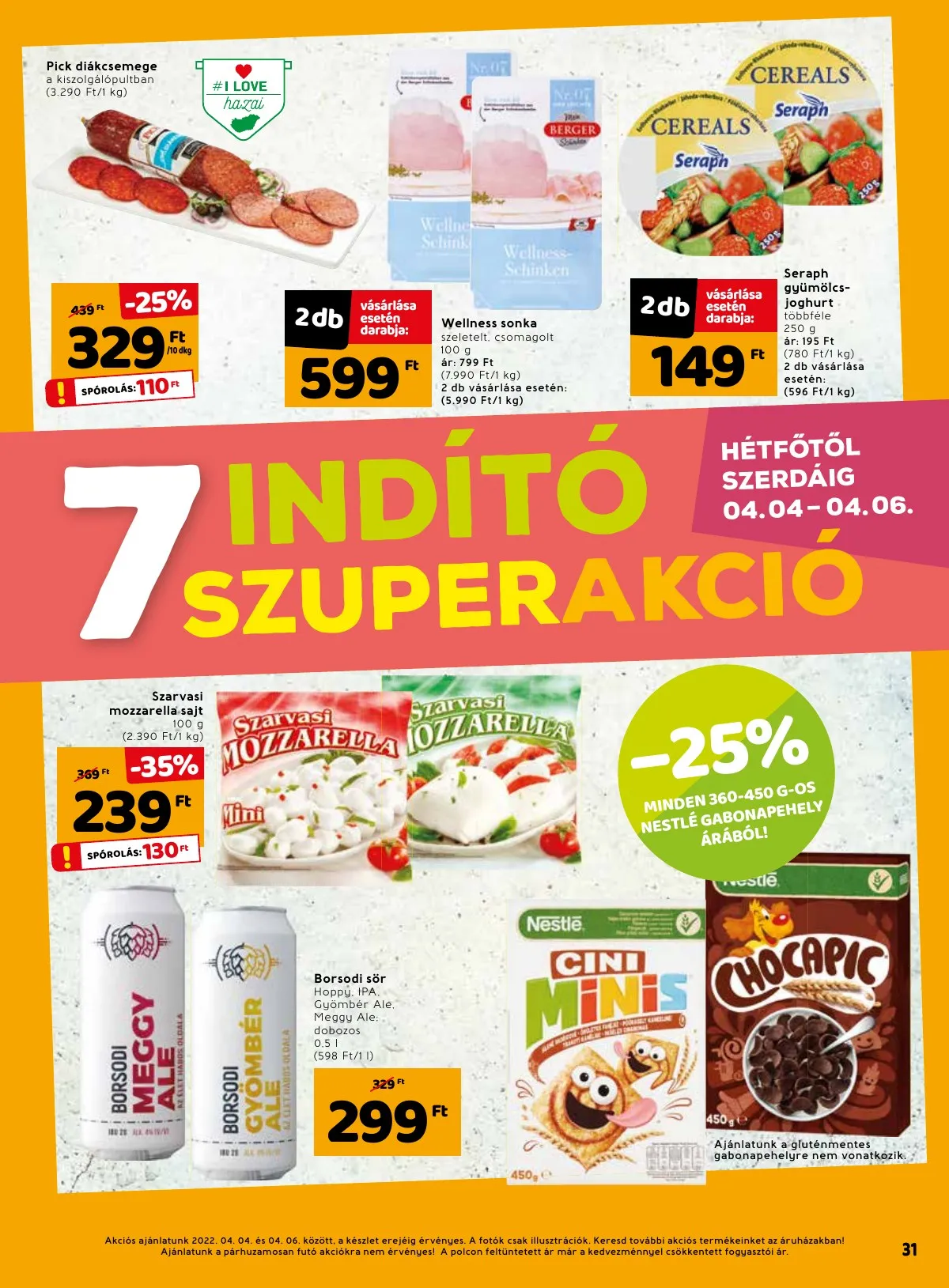 Interspar akciós újság 03.31–04.06 – 33. oldal