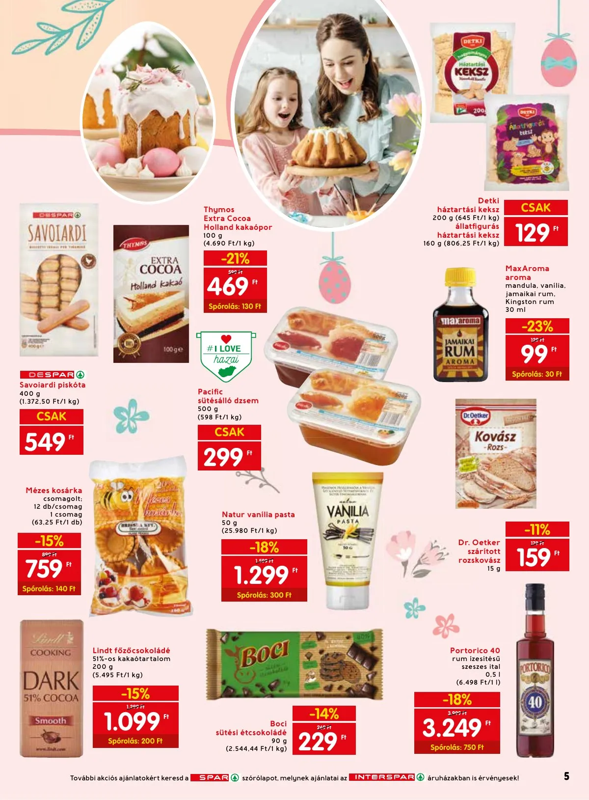 Interspar akciós újság 03.31–04.06 – 5. oldal