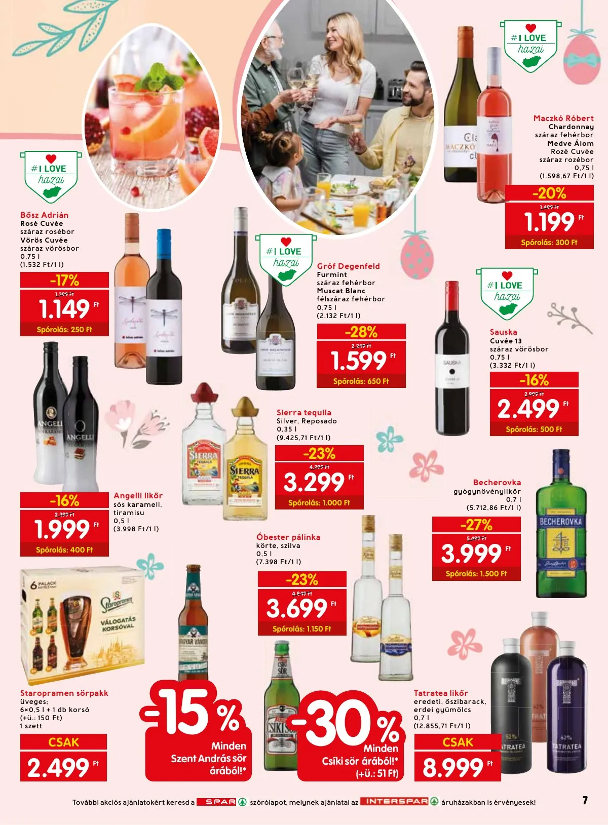 Interspar akciós újság 03.31–04.06 – 7. oldal