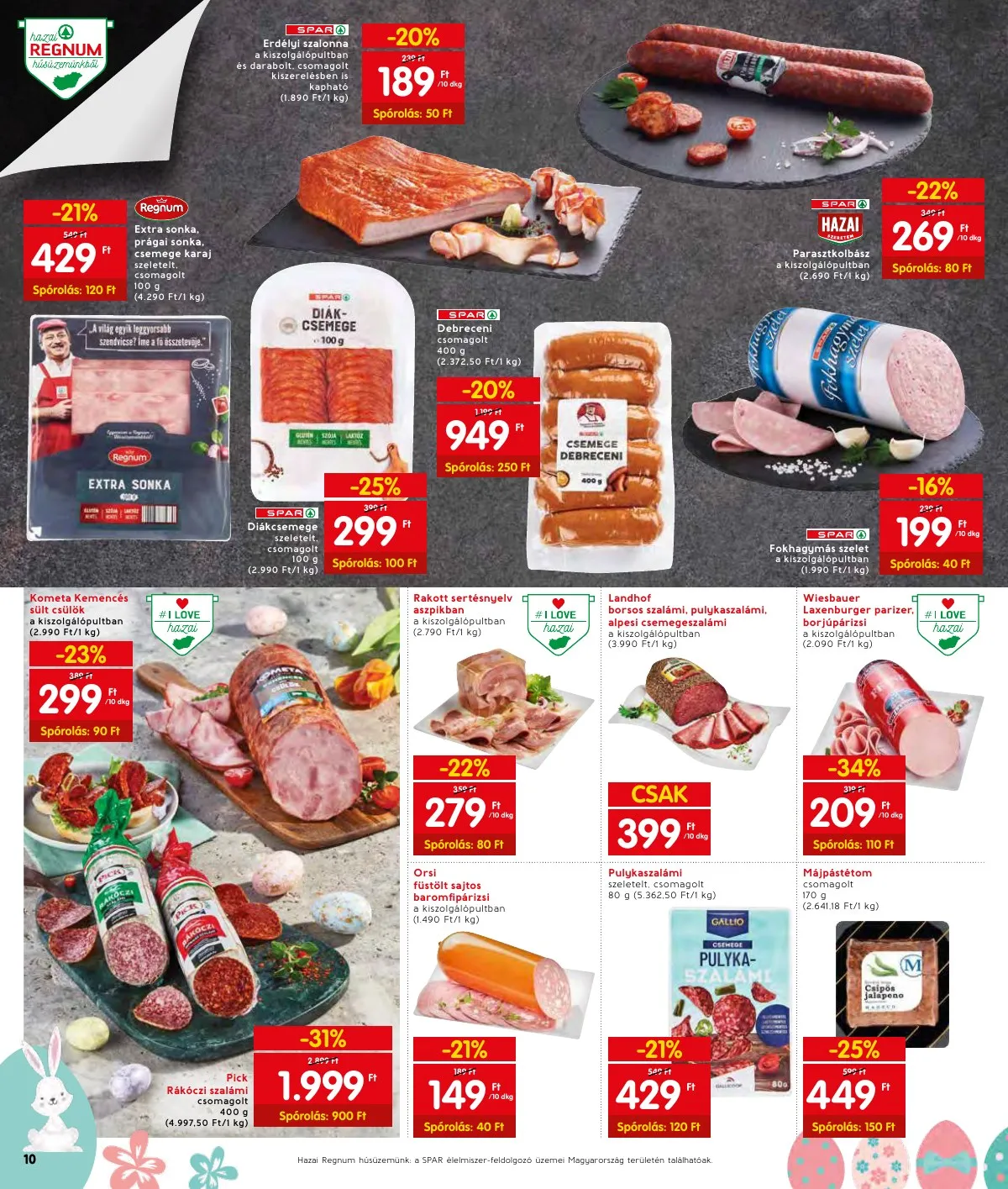 Interspar akciós újság 04.07–04.16 – 14. oldal