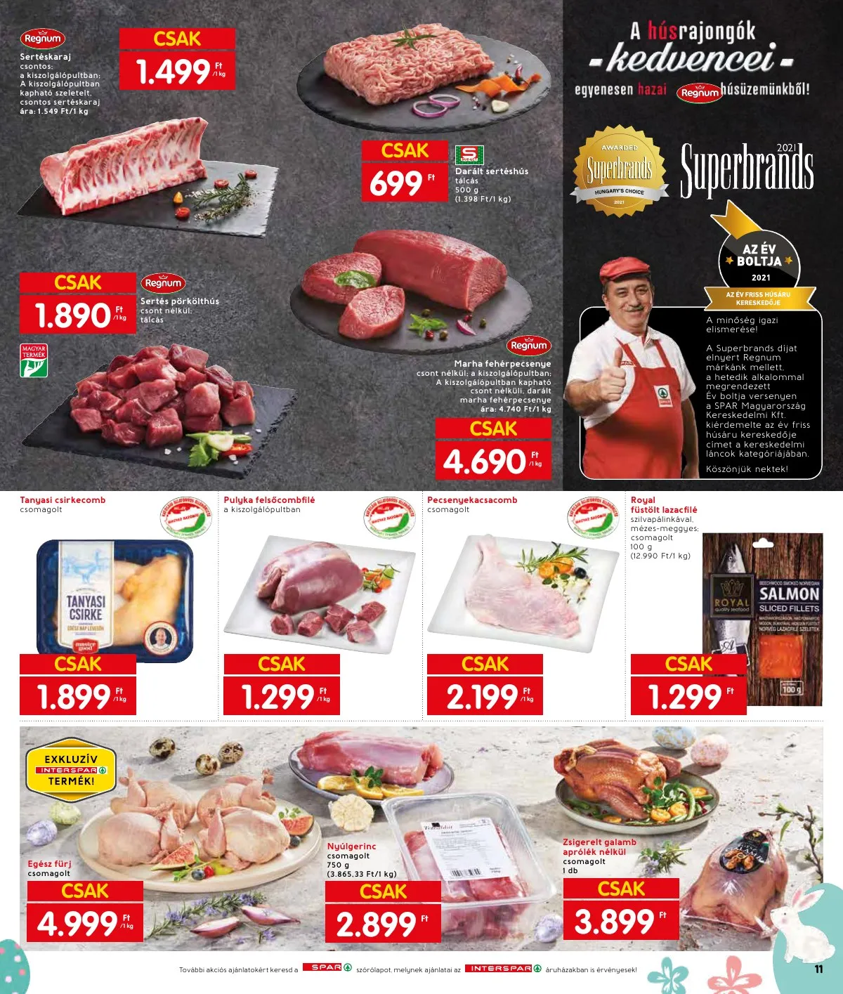 Interspar akciós újság 04.07–04.16 – 15. oldal