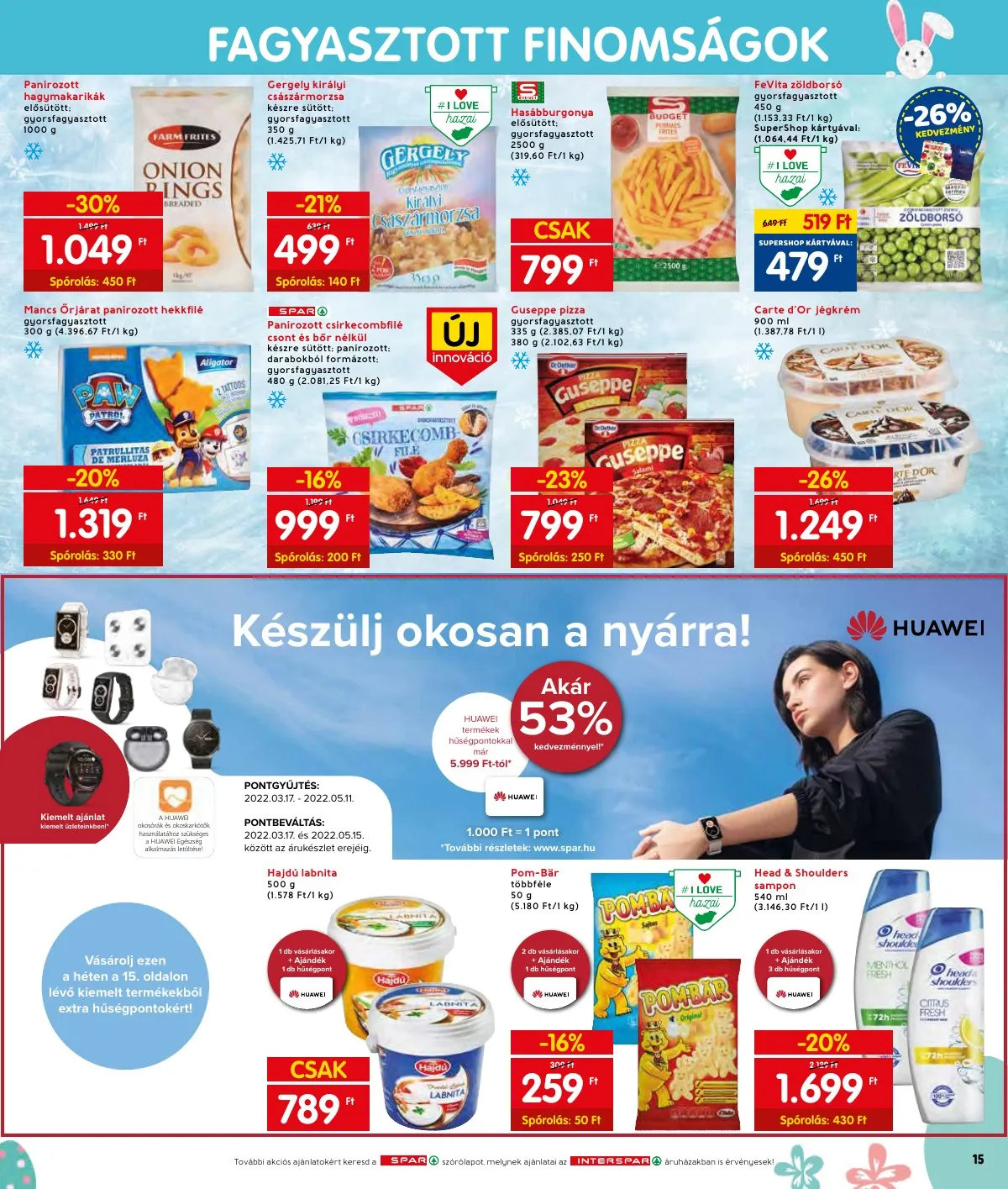 Interspar akciós újság 04.07–04.16 – 21. oldal