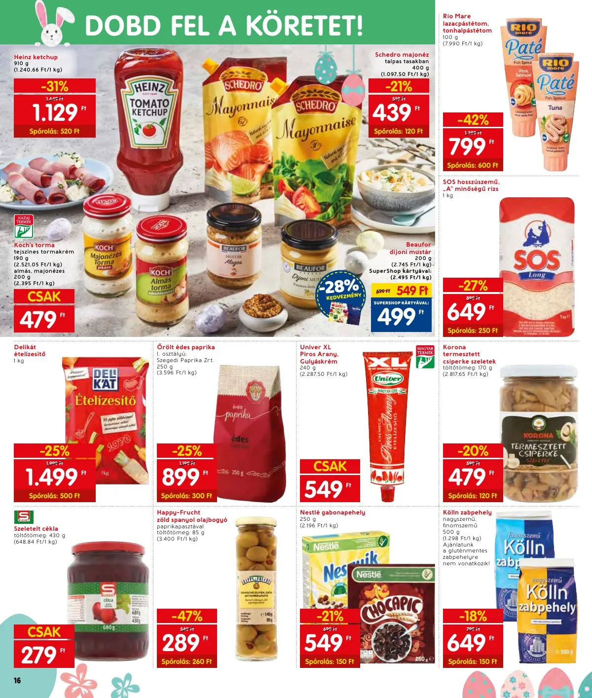 Interspar akciós újság 04.07–04.16 – 22. oldal