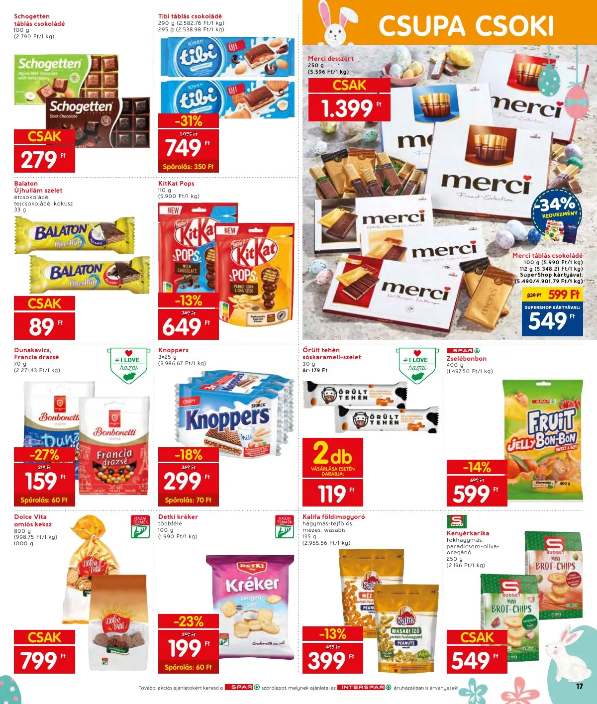 Interspar akciós újság 04.07–04.16 – 23. oldal