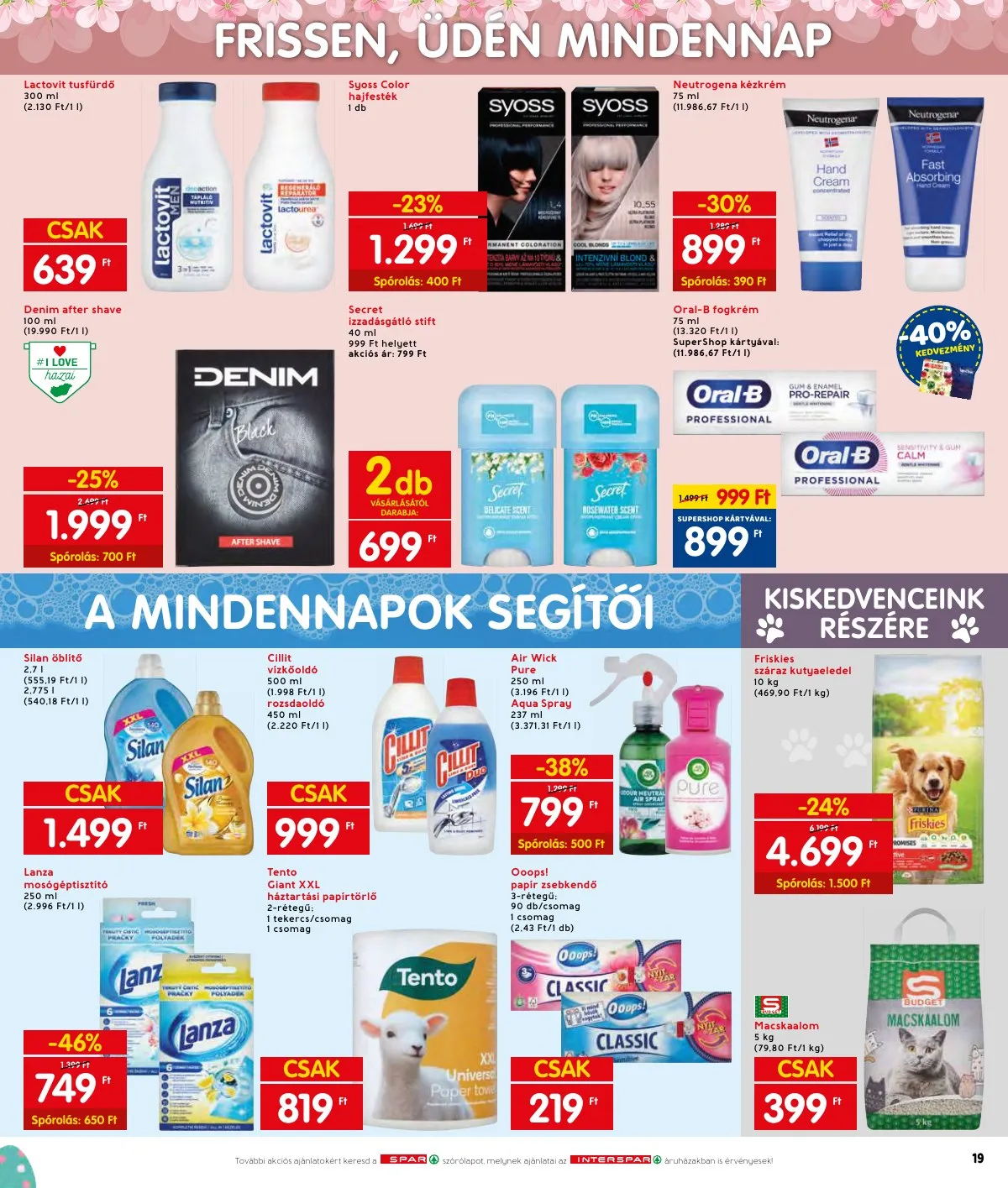 Interspar akciós újság 04.07–04.16 – 25. oldal