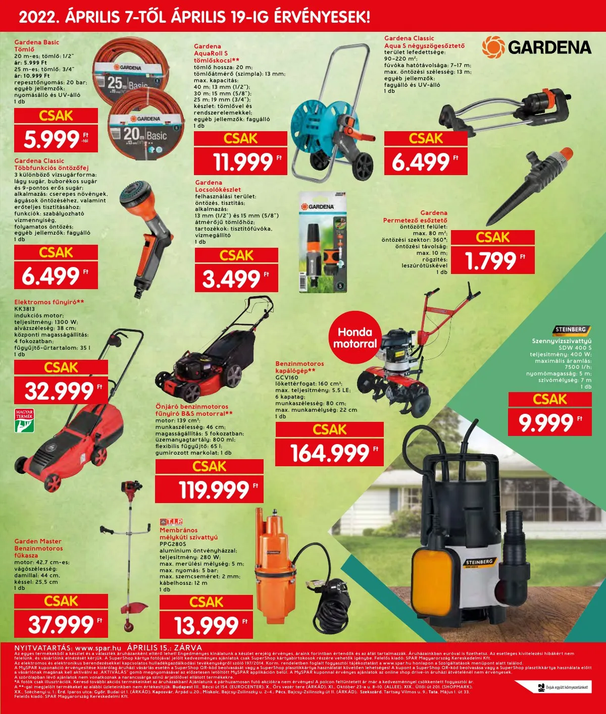Interspar akciós újság 04.07–04.16 – 29. oldal