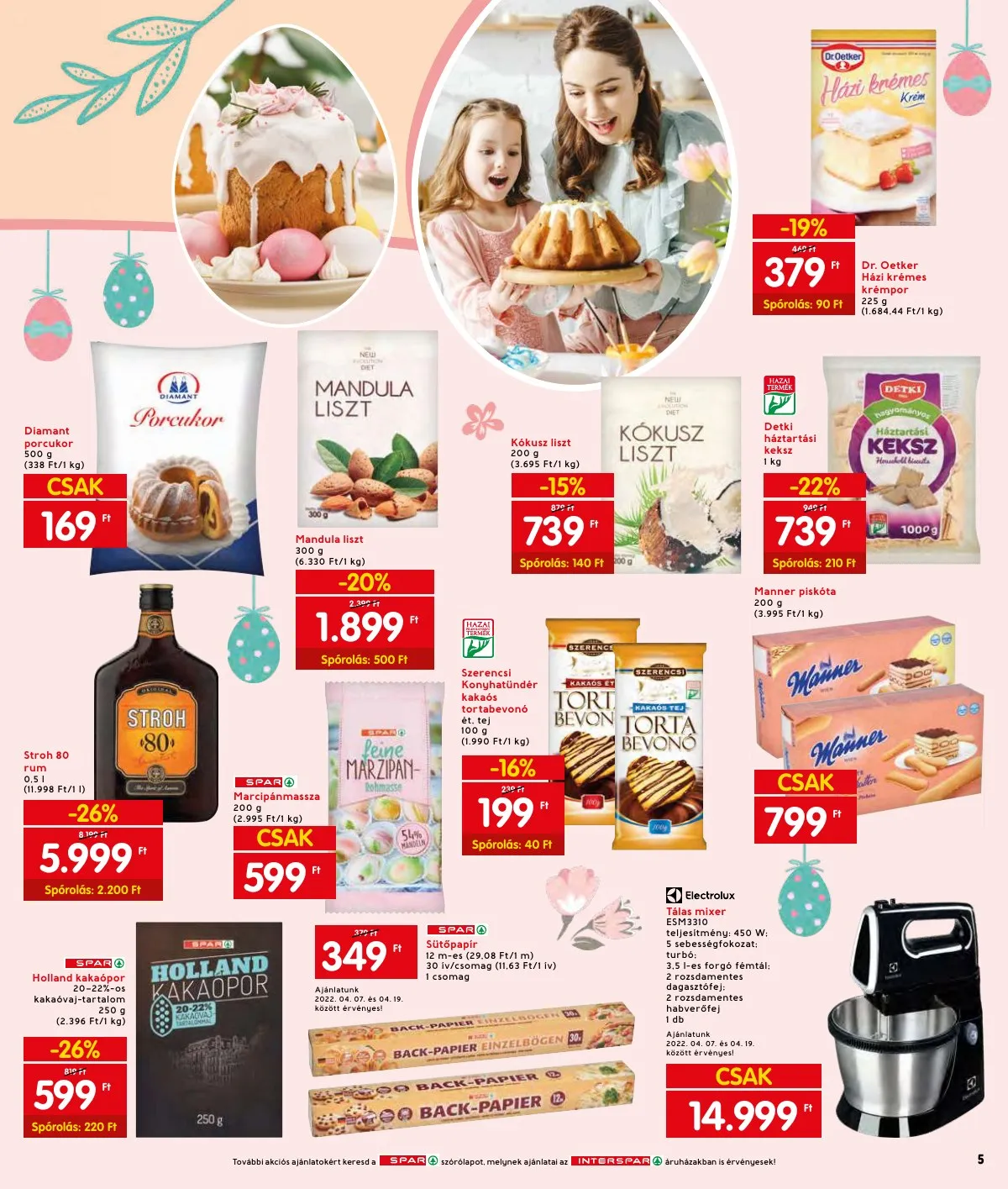 Interspar akciós újság 04.07–04.16 – 5. oldal