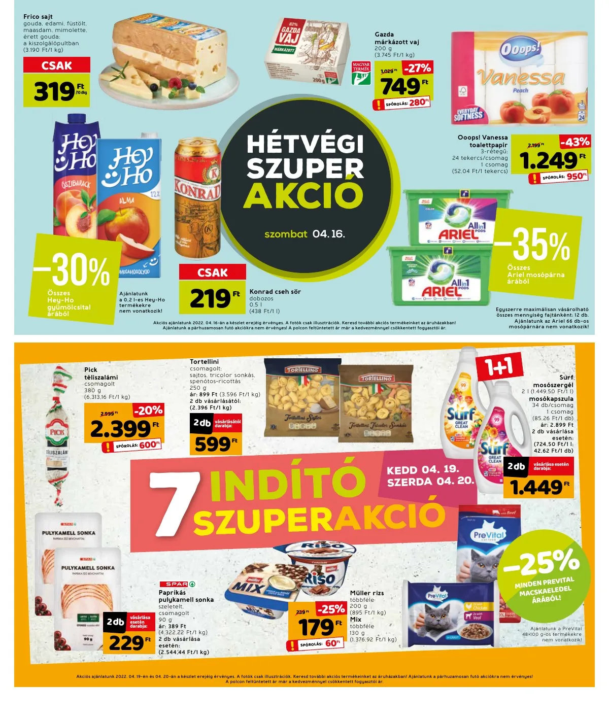Interspar akciós újság 04.14–04.16 – 16. oldal