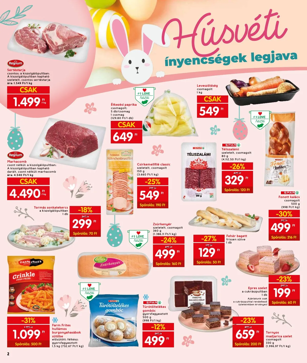 Interspar akciós újság 04.14–04.16 – 4. oldal