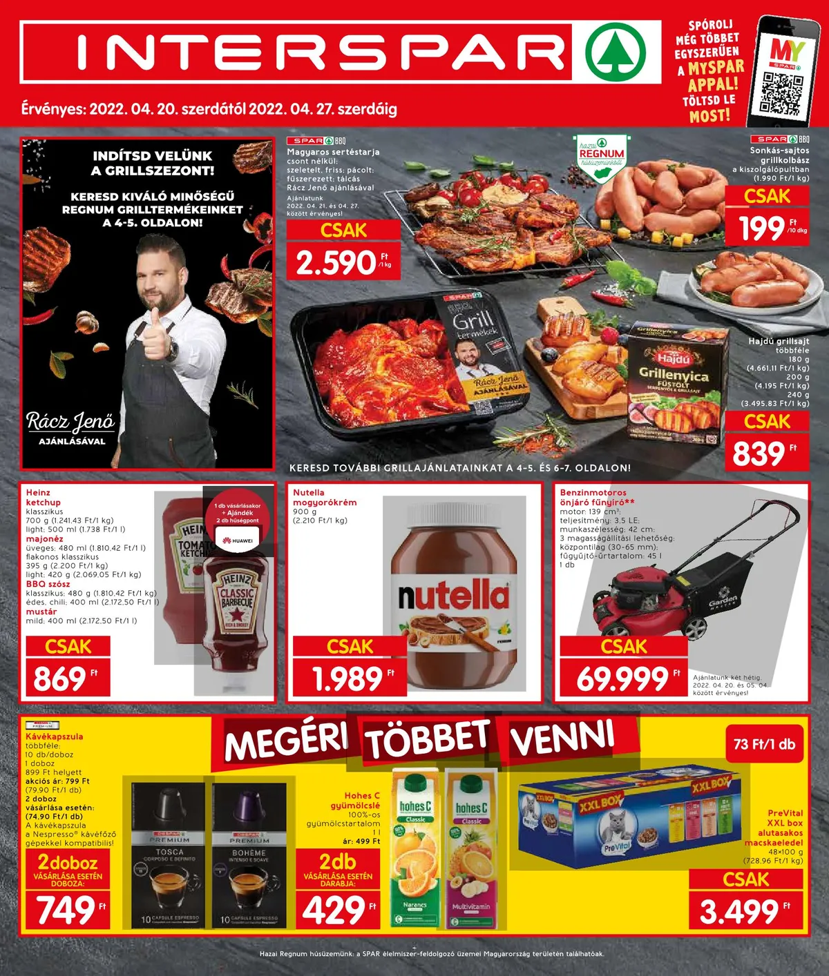 Interspar akciós újság 04.20–04.27