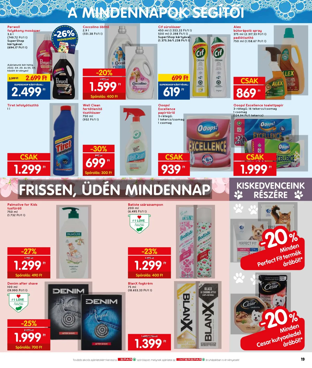 Interspar akciós újság 04.20–04.27 – 25. oldal
