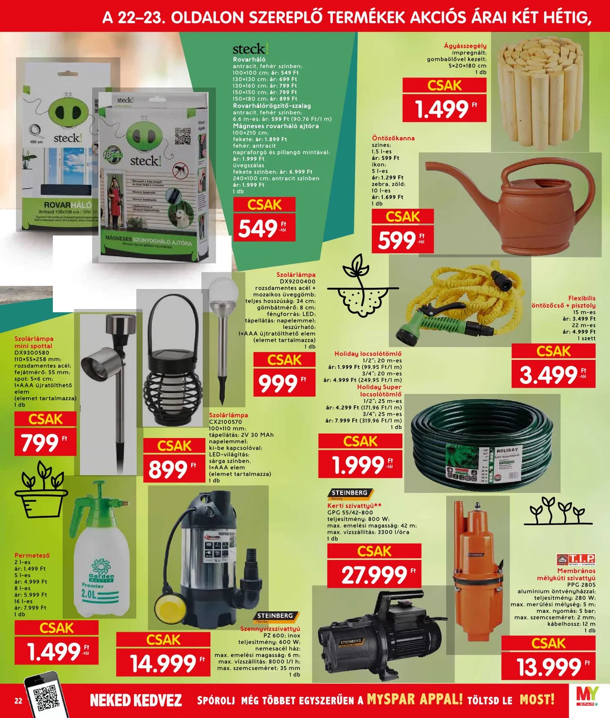 Interspar akciós újság 04.20–04.27 – 28. oldal