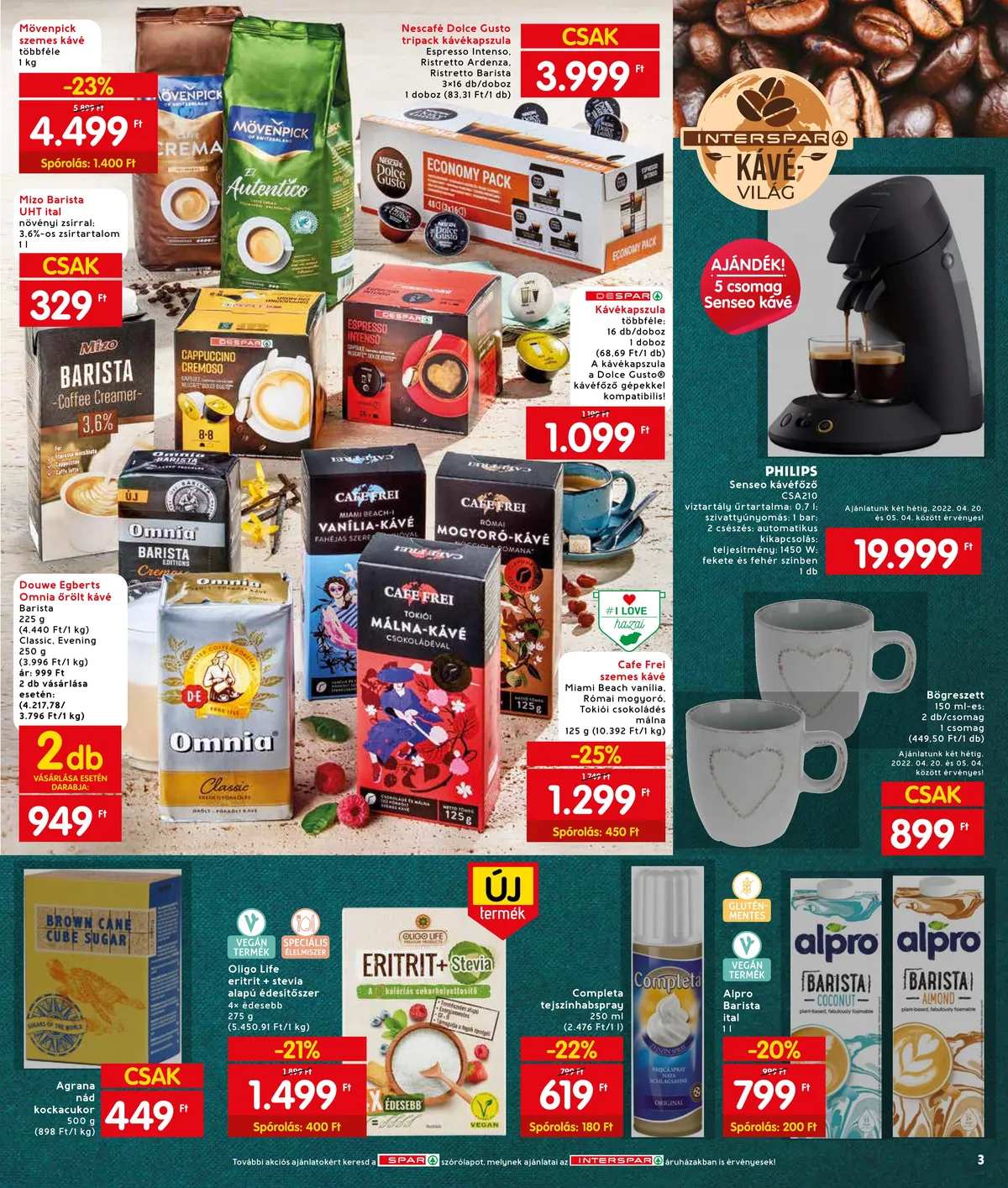 Interspar akciós újság 04.20–04.27 – 3. oldal