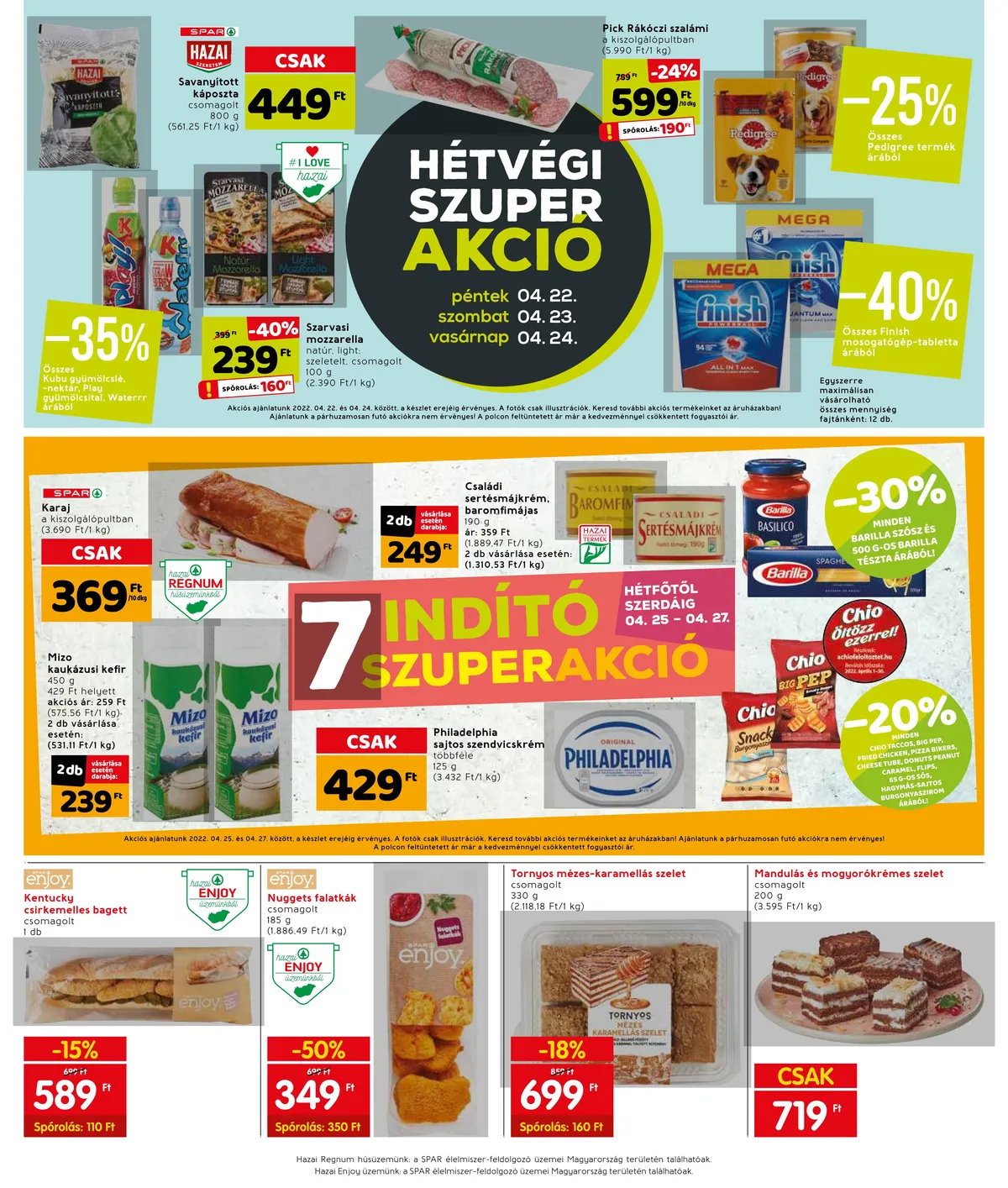 Interspar akciós újság 04.20–04.27 – 32. oldal