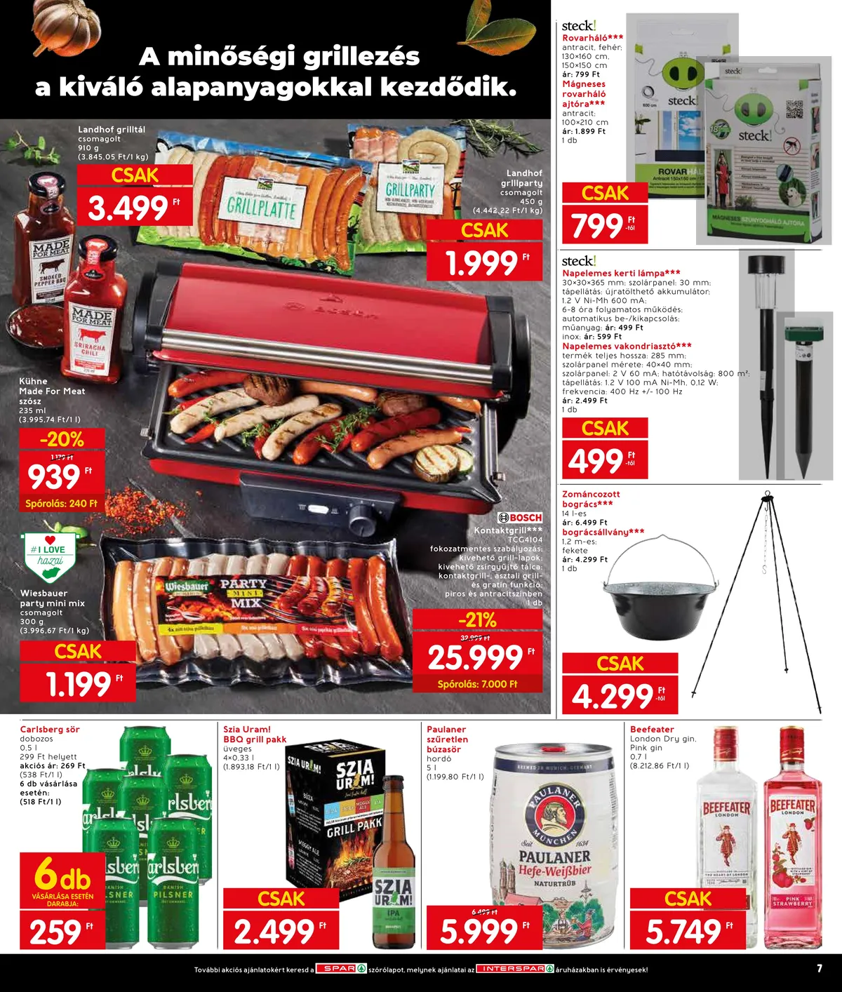 Interspar akciós újság 04.20–04.27 – 7. oldal