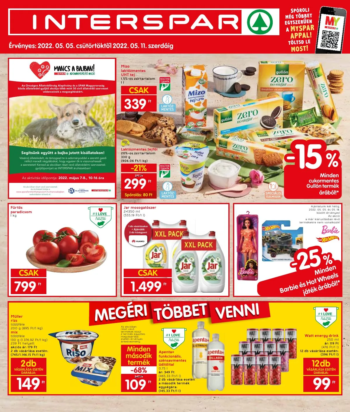 Interspar akciós újság 05.05–05.11
