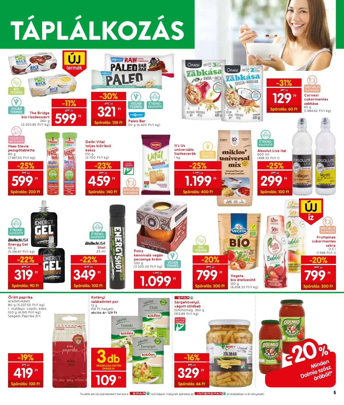 Interspar akciós újság 05.05–05.11 – 5. oldal
