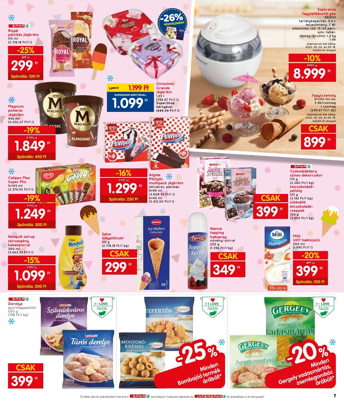 Interspar akciós újság 05.05–05.11 – 9. oldal