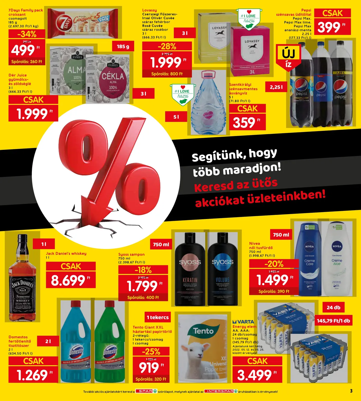 Interspar akciós újság 05.12–05.18 – 3. oldal