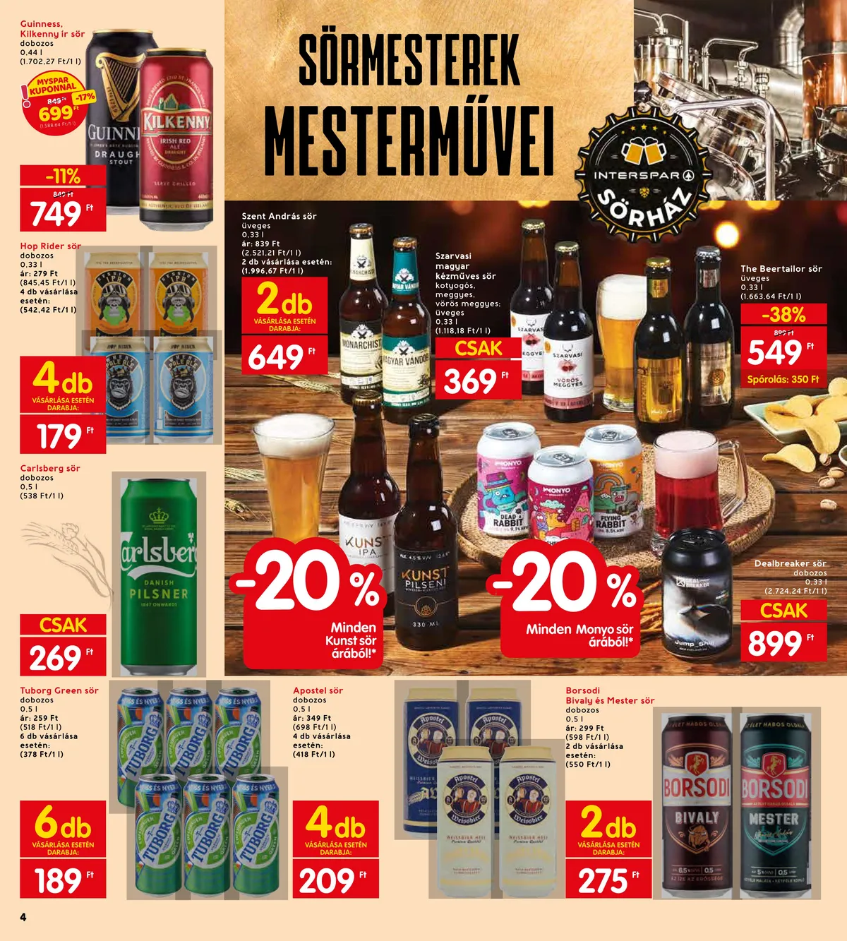 Interspar akciós újság 05.12–05.18 – 6. oldal