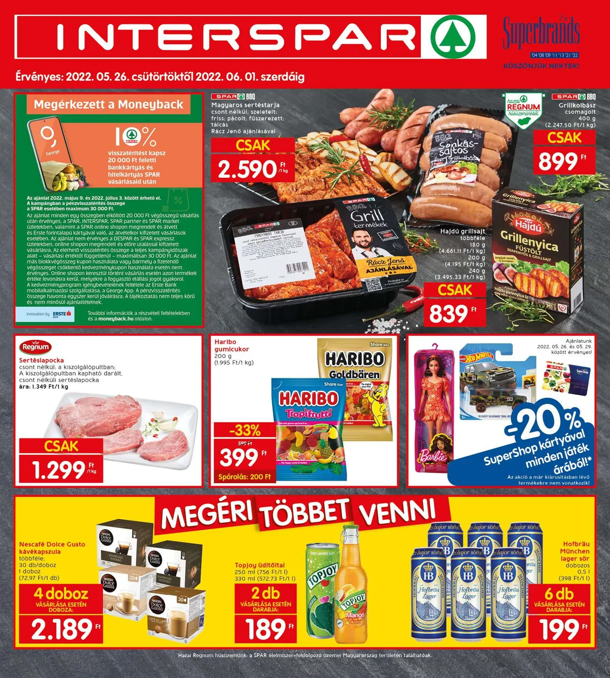Interspar akciós újság 05.26–06.01
