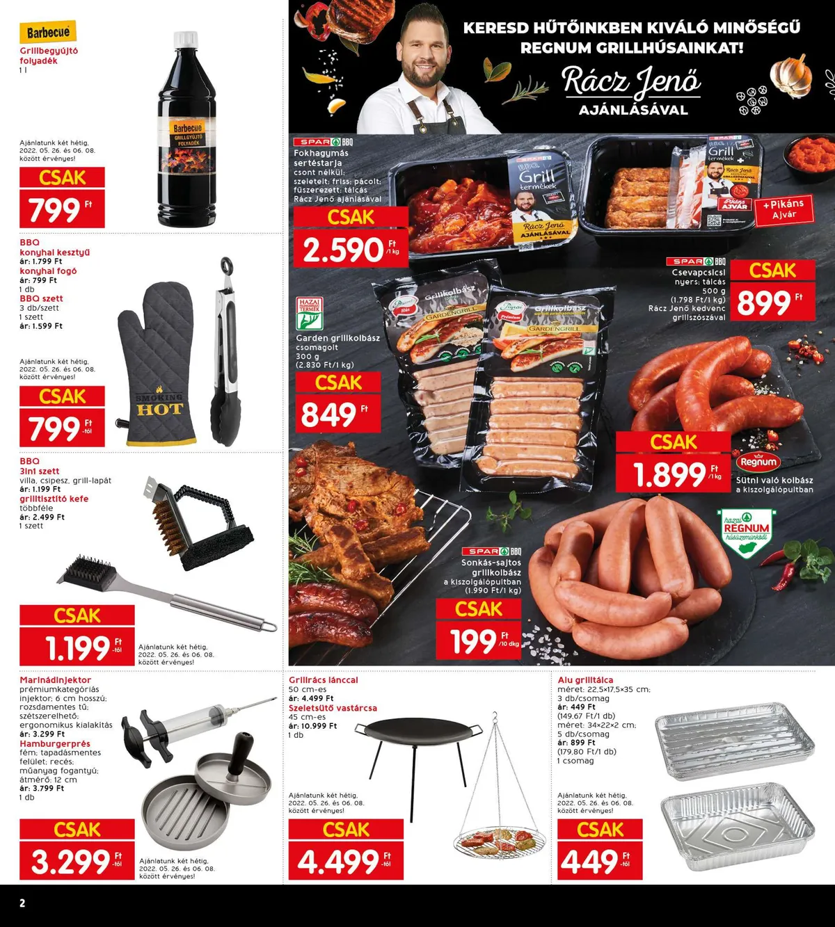 Interspar akciós újság 05.26–06.01 – 2. oldal