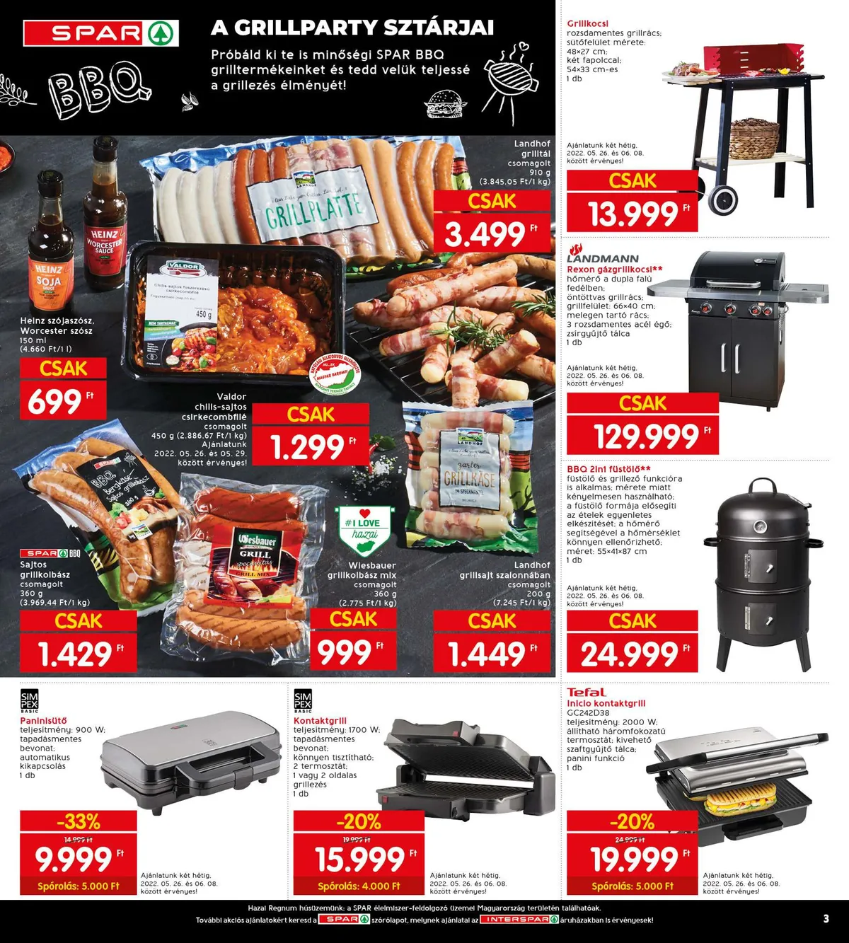 Interspar akciós újság 05.26–06.01 – 3. oldal