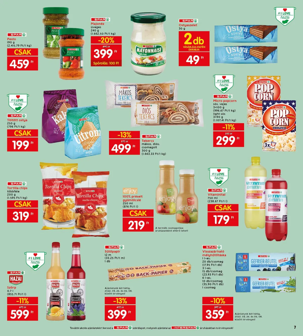 Interspar akciós újság 05.26–06.01 – 9. oldal