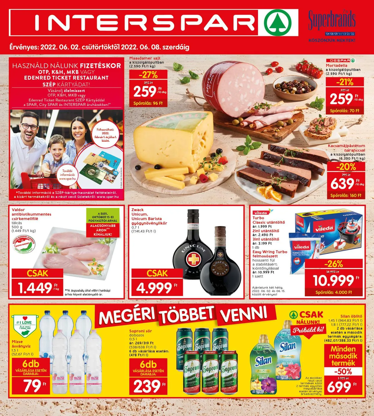 Interspar akciós újság 06.02–06.08